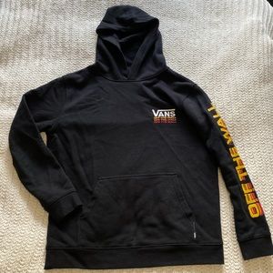 Van’s black hoodie